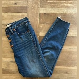 Madewell Jeans: 10” High Rise Skinny Crop